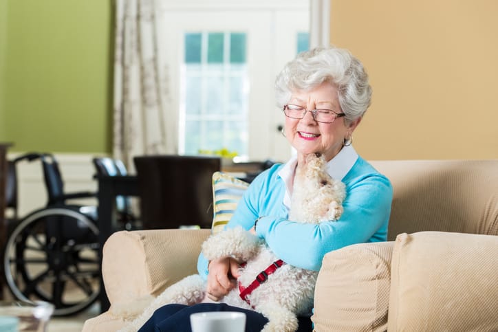 5 Benefits to Having Your Pet in Assisted Living
