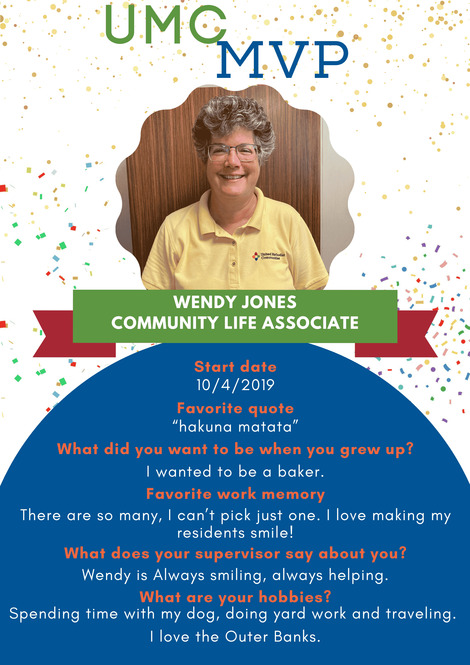 UMC MVP: Wendy Jones