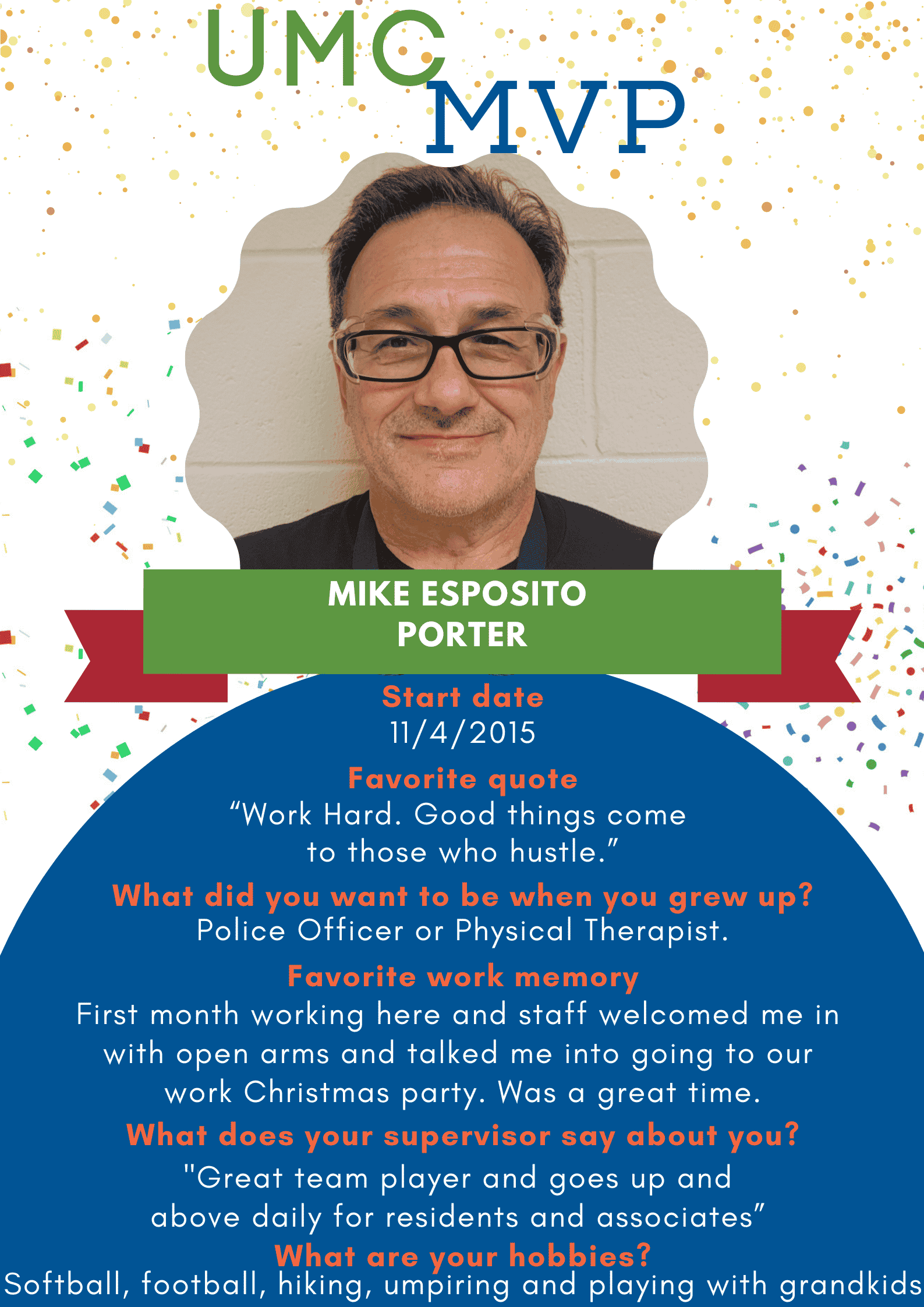 UMC MVP: Mike Esposito