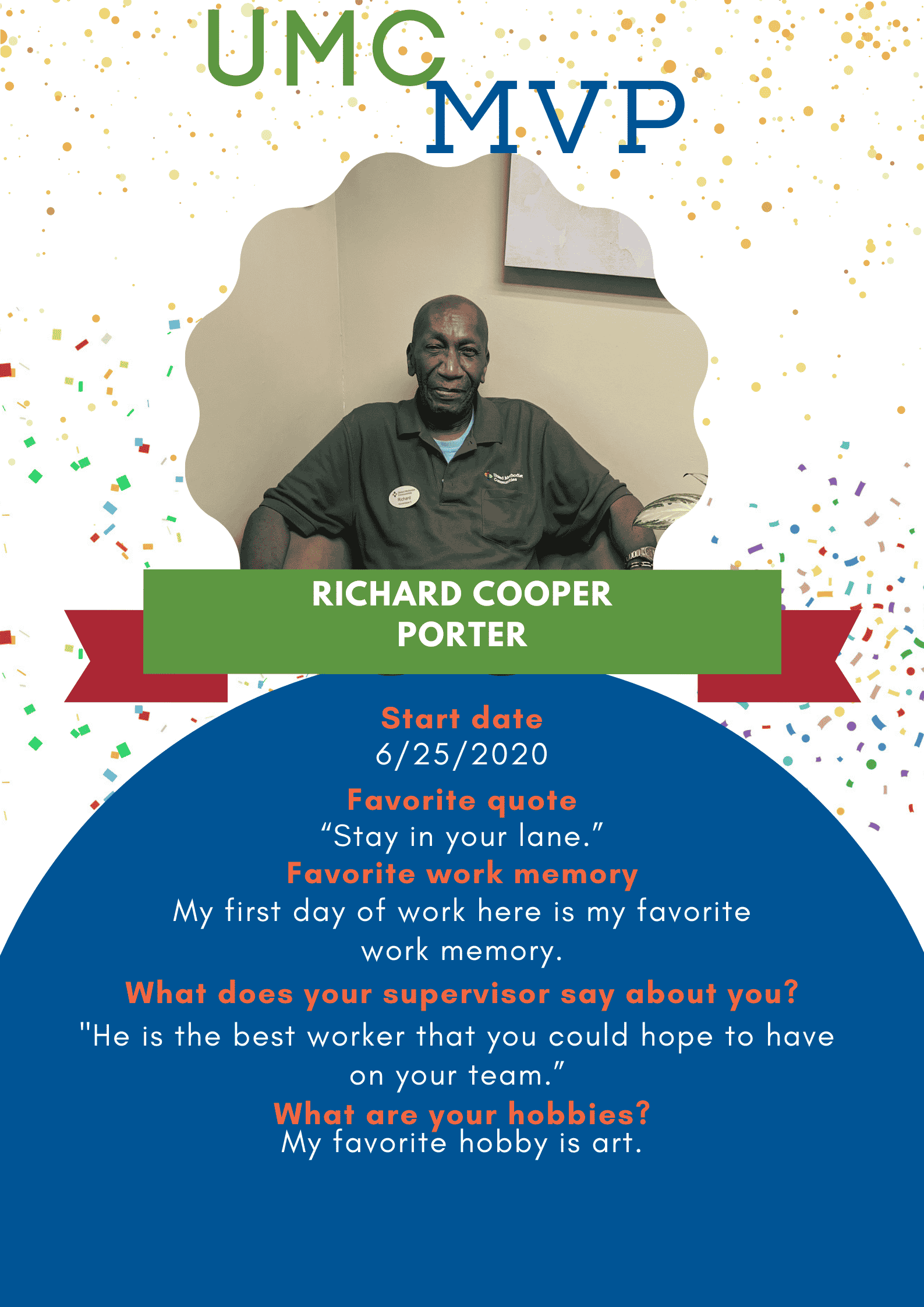 UMC MVP: Richard Cooper
