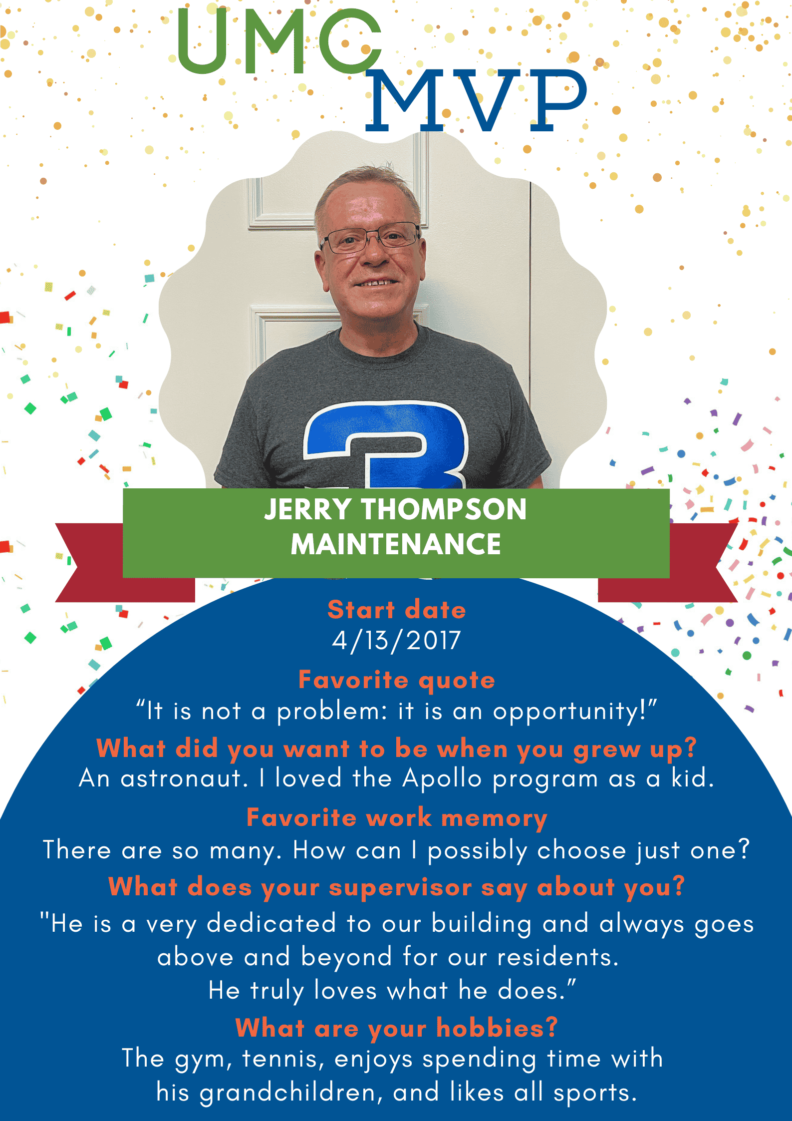 UMC MVP: Jerry Thompson