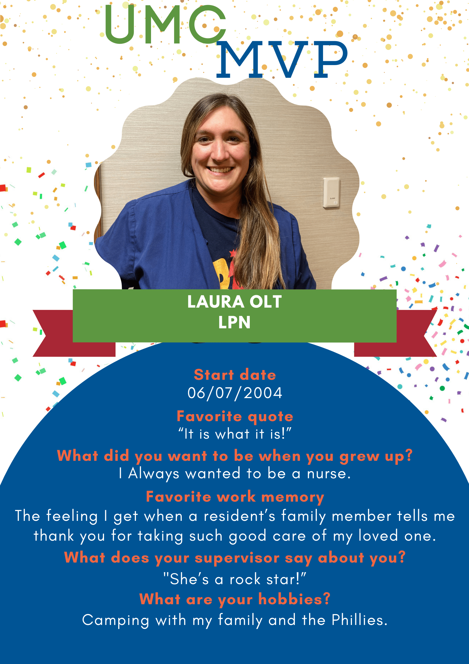 UMC MVP: Laura Olt