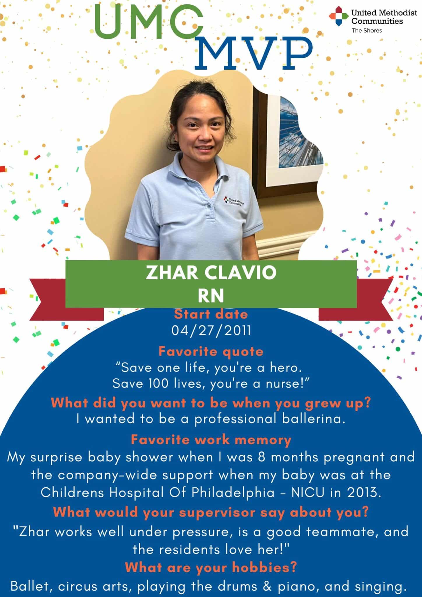 UMC MVP: Zhar Clavio