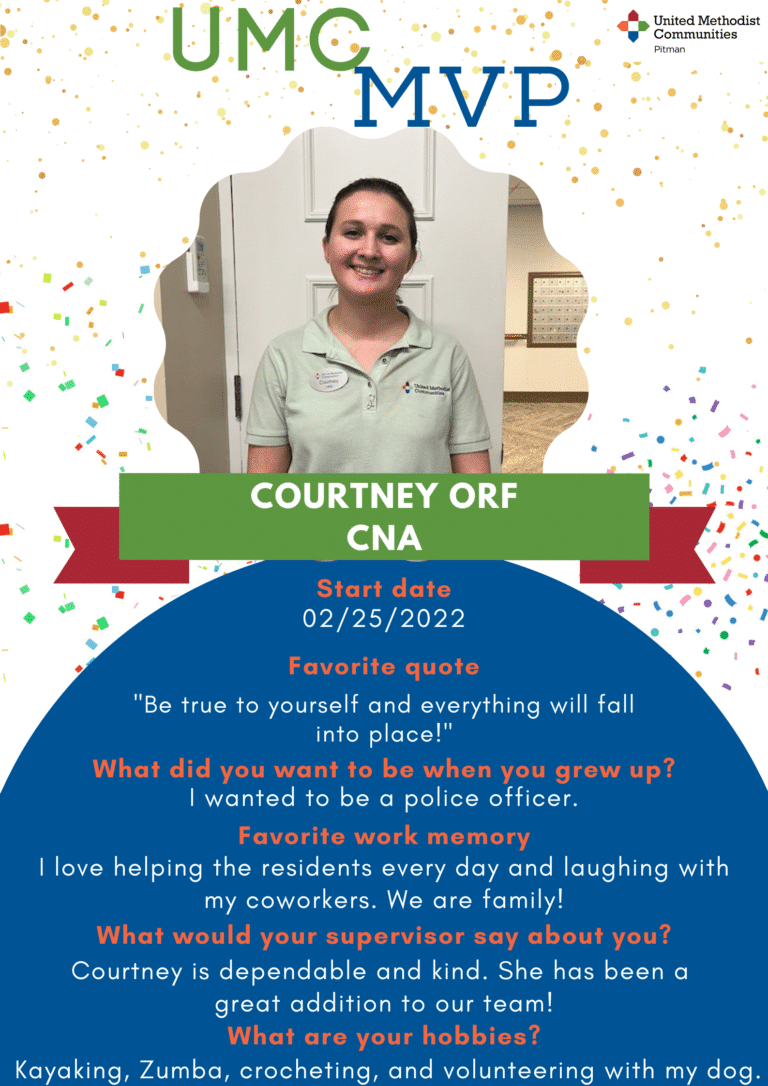 UMC MVP: Courtney Orf